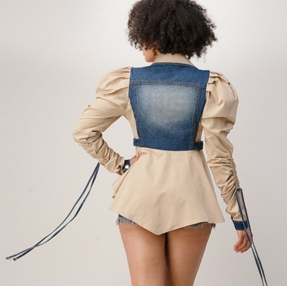 Denim/White Top RESTOCKED - Picture 2 of 3